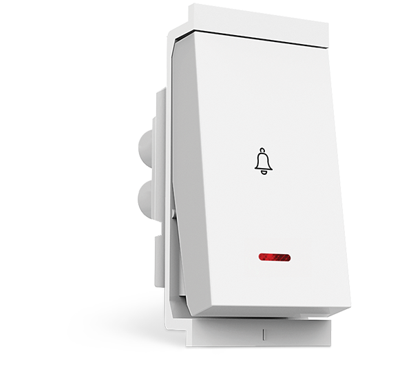 Adora-XL-WH-6A-Bell-Push-Swi-With-Ind-white