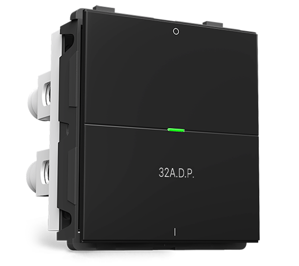 Leo-PS-WH-32A-DP-Swi-With-Indi-2-Module